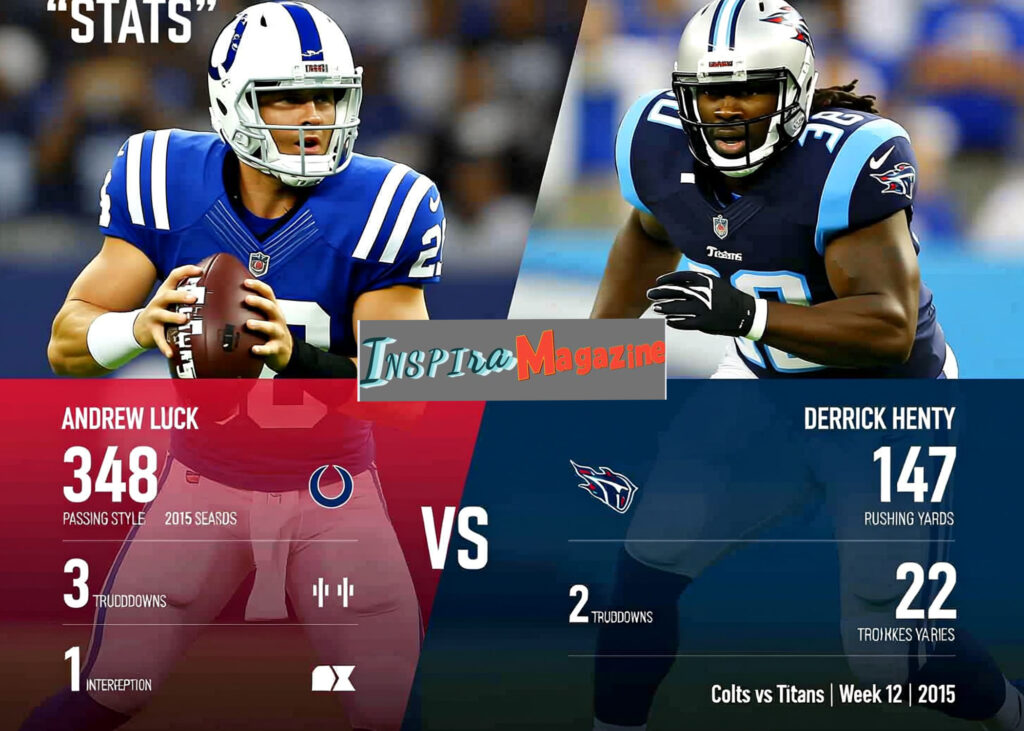 colts vs tennessee titans match player stats