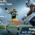 packers vs tennessee titans match player stats