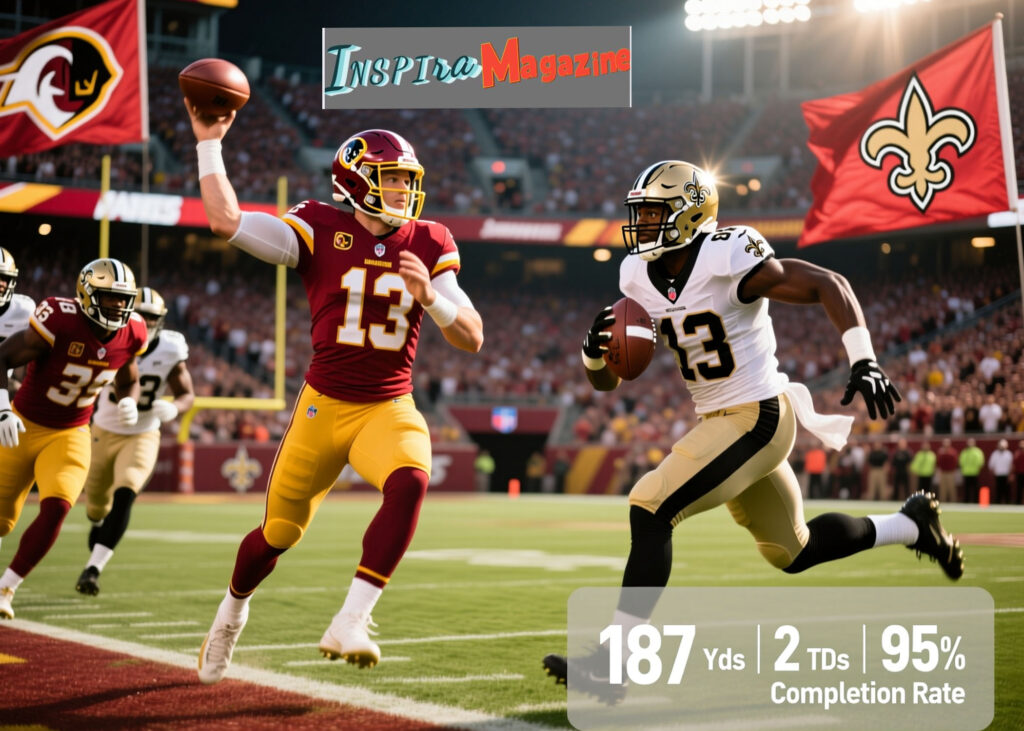 washington commanders vs new orleans saints match player stats washington commanders vs new orleans saints match player stats