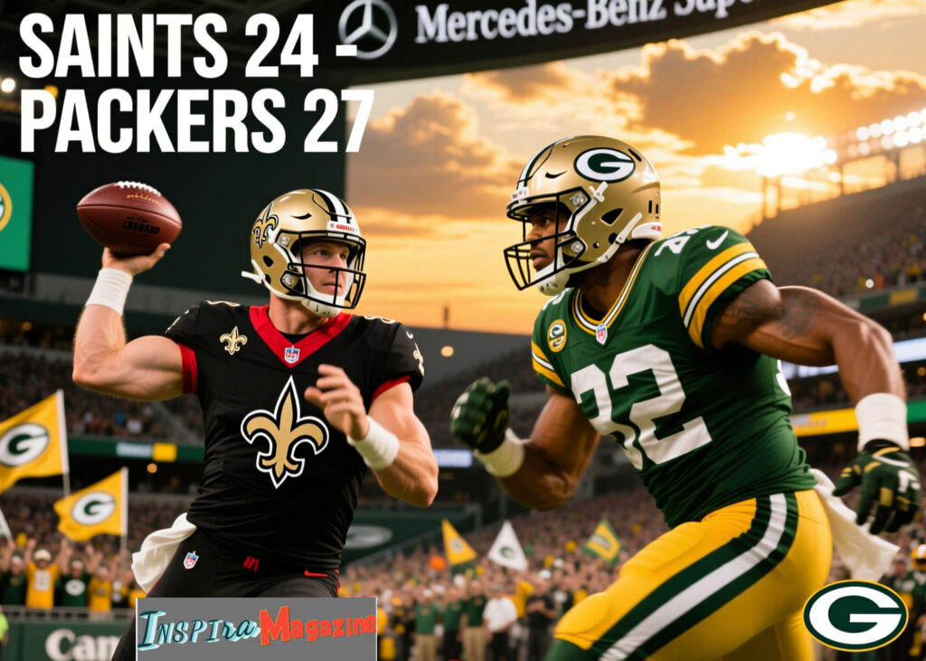 new orleans saints vs green bay packers match player stats