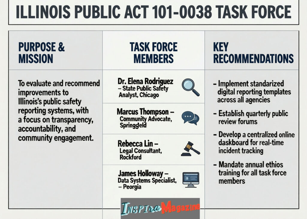 illinois public act 101-0038 task force