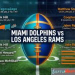 miami dolphins vs los angeles rams match player stats