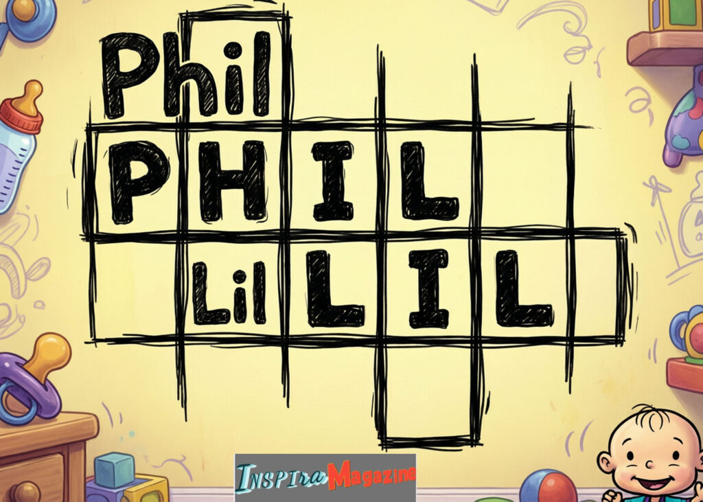 phil or lil of rugrats crossword