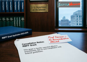 interior department rbff grant cancellation