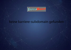 keine karriere-subdomain gefunden